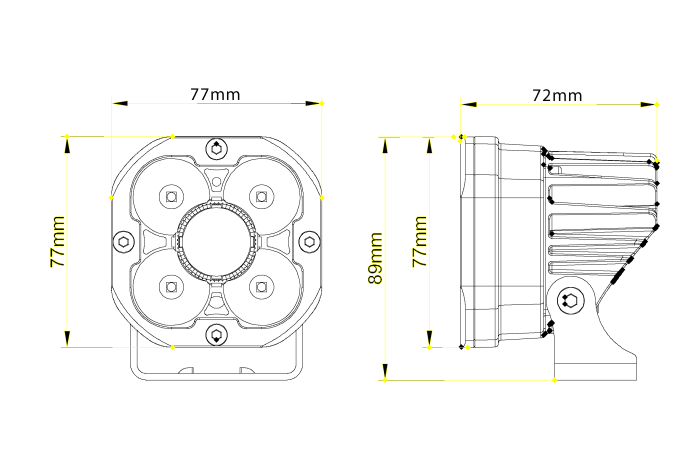 X9 Laser Pod Lights - Image 5
