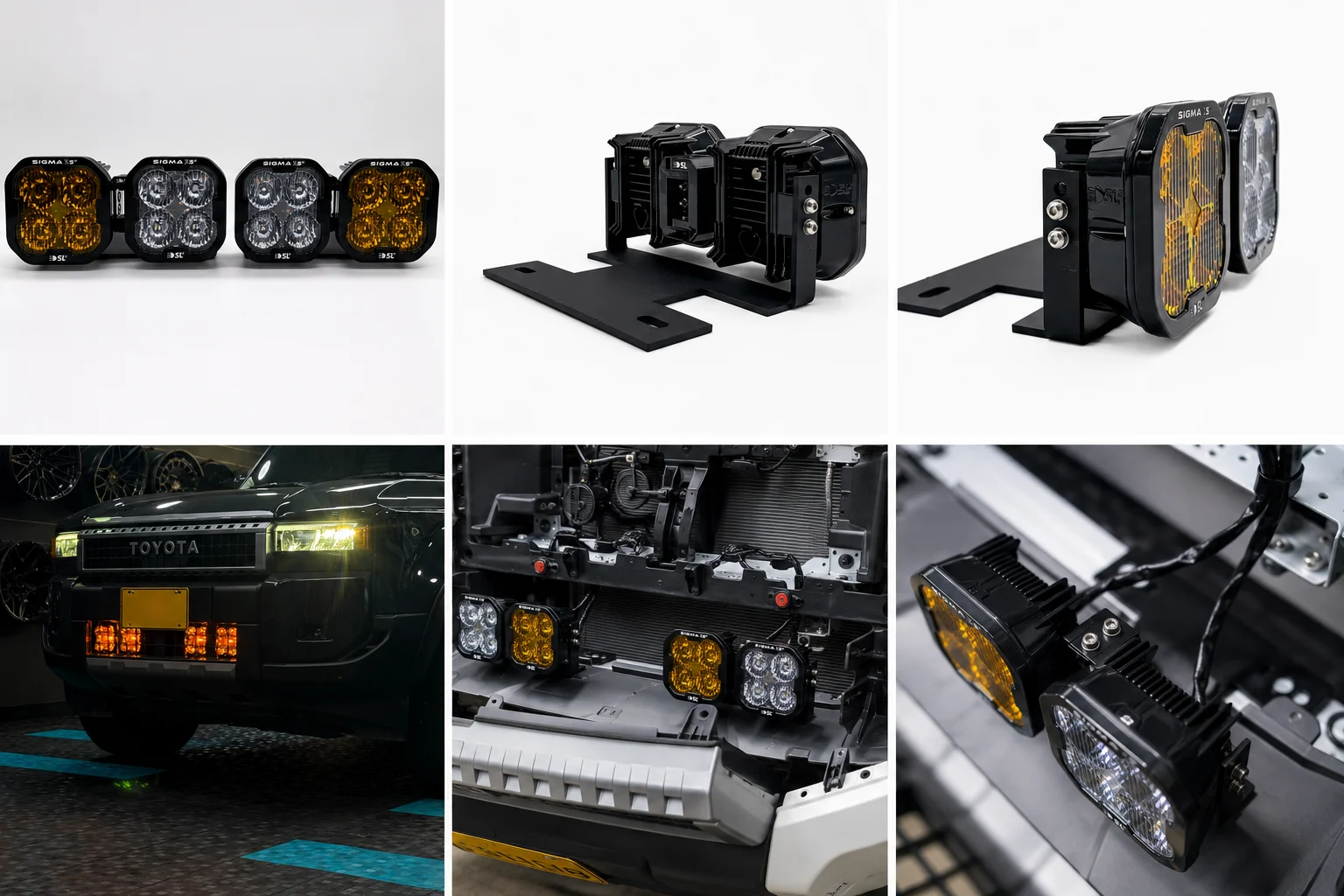 Lighting on a Toyota Land Cruiser 250